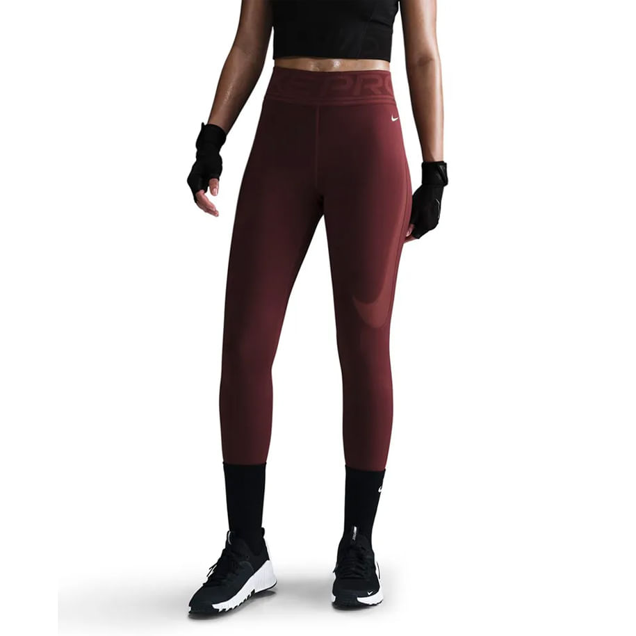 Nike Legging HJ1157-619 F SCULPT DF HR TIGH Red Poliester
